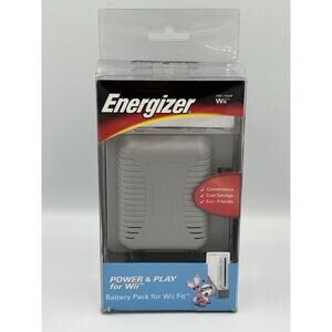 Wii Fit Energizer Power & Play Battery Pack New Open Box